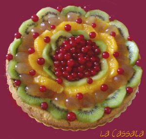 Tarte aux fruits - La Cassata Celiaca