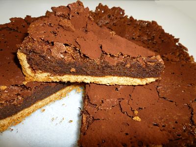 Crostata senza glutine al cioccolato e caffè - La Cassata Celiaca