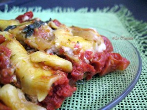 Cannelloni con feta e pomodorini piccadilly - La Cassata Celiaca