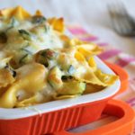 Farfalle au four avec courgettes et scamorza sans gluten - La Cassata Celiaca