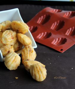 Madeleines salate con feta e pomodori secchi (senza glutine) - La Cassata Celiaca