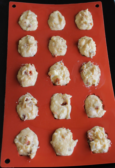 Madeleines salate con feta e pomodori secchi (senza glutine) - La Cassata Celiaca