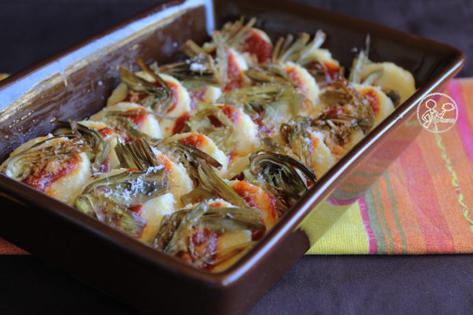 Gnocchi Alla Romana Con Sugo E Carciofi La Cassata Celiaca