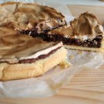 Crostata al cioccolato con meringa