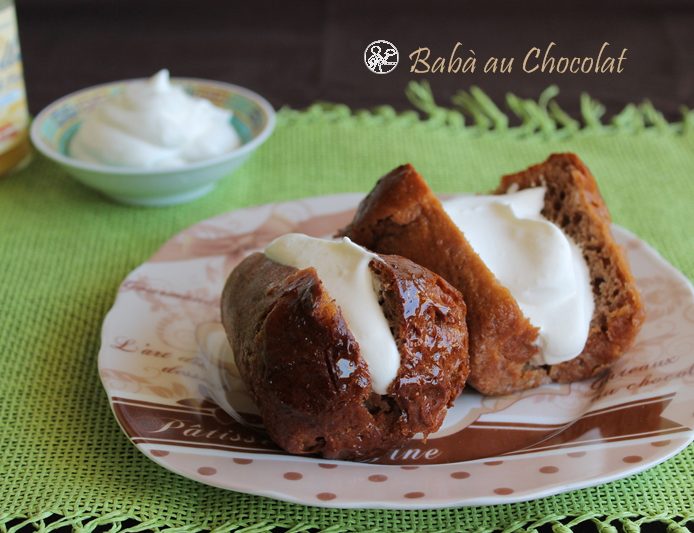 Babà au chocolat sans gluten - La Cassata Celiaca