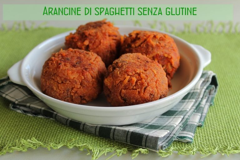 Arancine di spaghetti (senza glutine) - La Cassata Celiaca