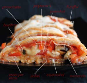 Pizza Stromboli senza glutine - La Cassata Celiaca