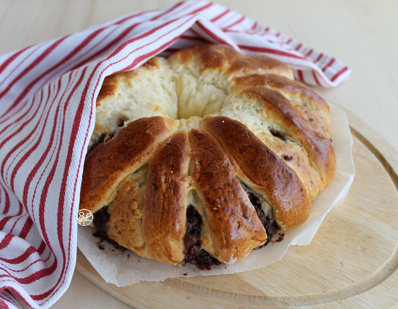 Brioche sans gluten avec crème de noisette - La Cassata Celiaca