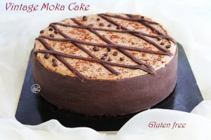 Cake moka vintage sans gluten - La Cassata Celiaca