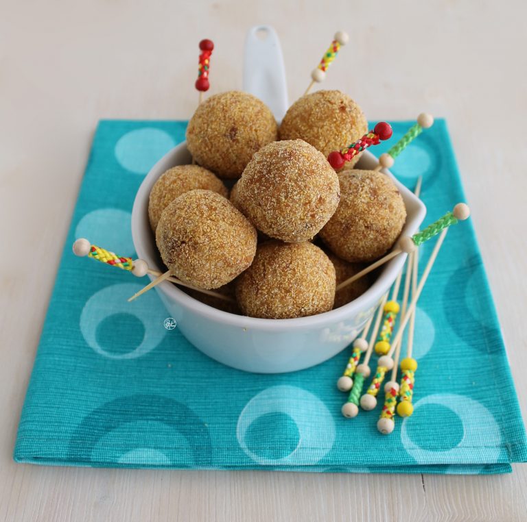 Arancine con patate e pancetta senza glutine - La Cassata Celiaca