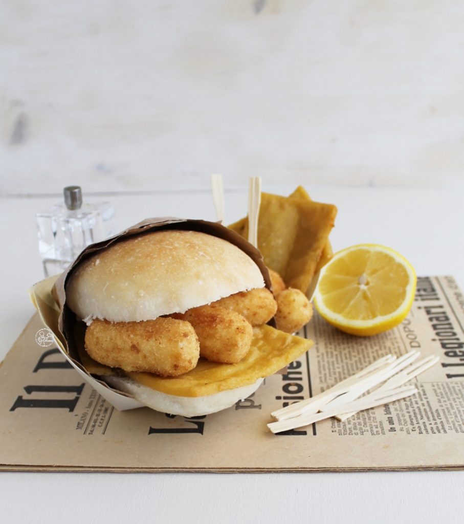 Pain avec panelle et croquettes sans gluten - La Cassata Celiaca