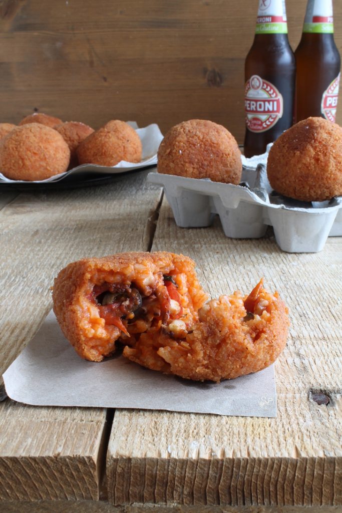 Arancine de Gaeta sans gluten - La Cassata Celiaca