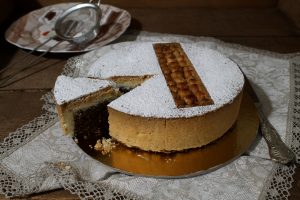 Tarte aux noisettes sans gluten - La Cassata Celiaca