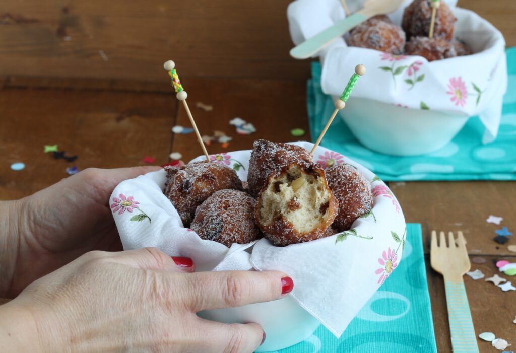 Frittelle veneziane senza glutine - La Cassata Celiaca