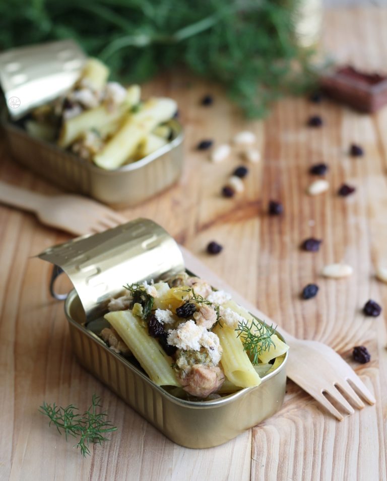 Pennette con tonno e finocchietto senza glutine - La Cassata Celiaca