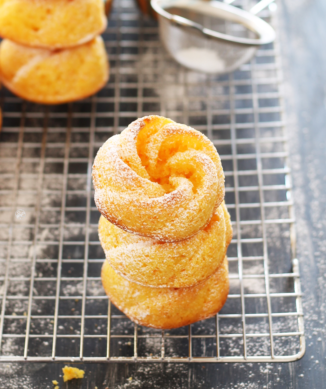 Mini cakes aux carottes sans gluten et sans beurre- La Cassata Celiaca