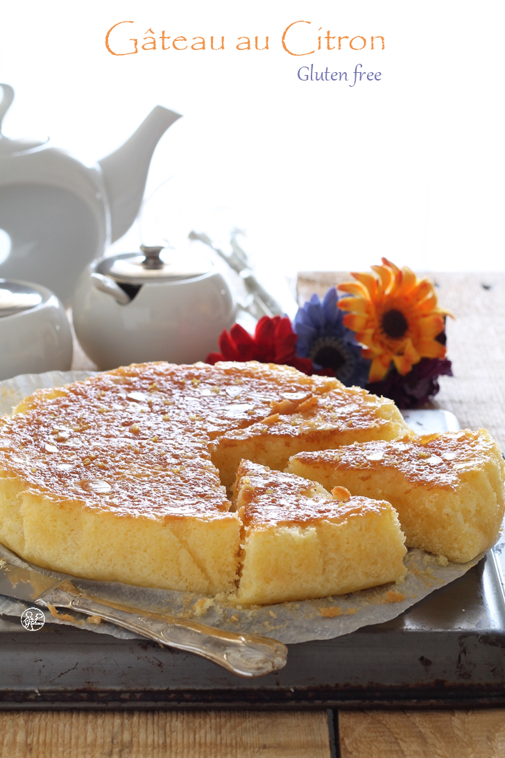 Gâteau fondant au citron sans gluten - La Cassata Celiaca