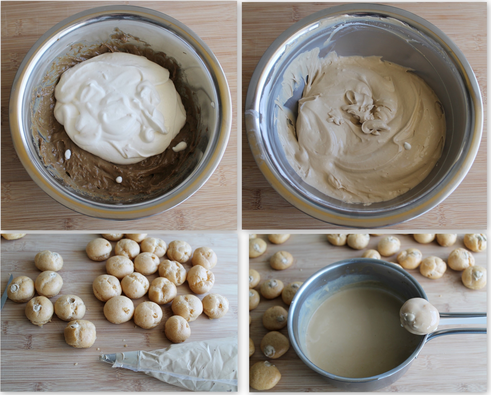 Profiteroles al caffè senza glutine - La Cassata Celiaca