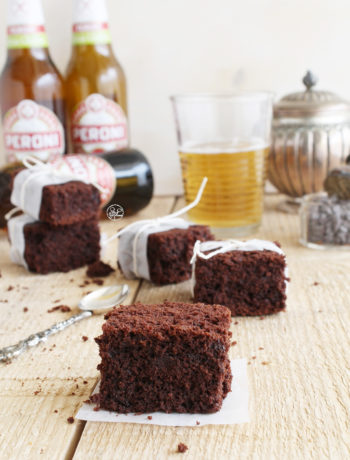 Brownie à la bière Peroni Sans Gluten - La Cassata Celiaca