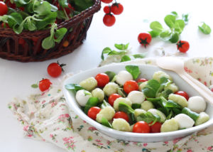 Insalata di gnocchi verdi senza glutine - La Cassata Celiaca