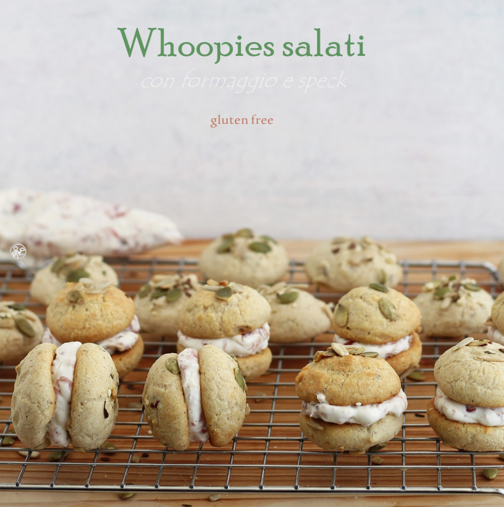 Whoopies salati senza glutine - La Cassata Celiaca