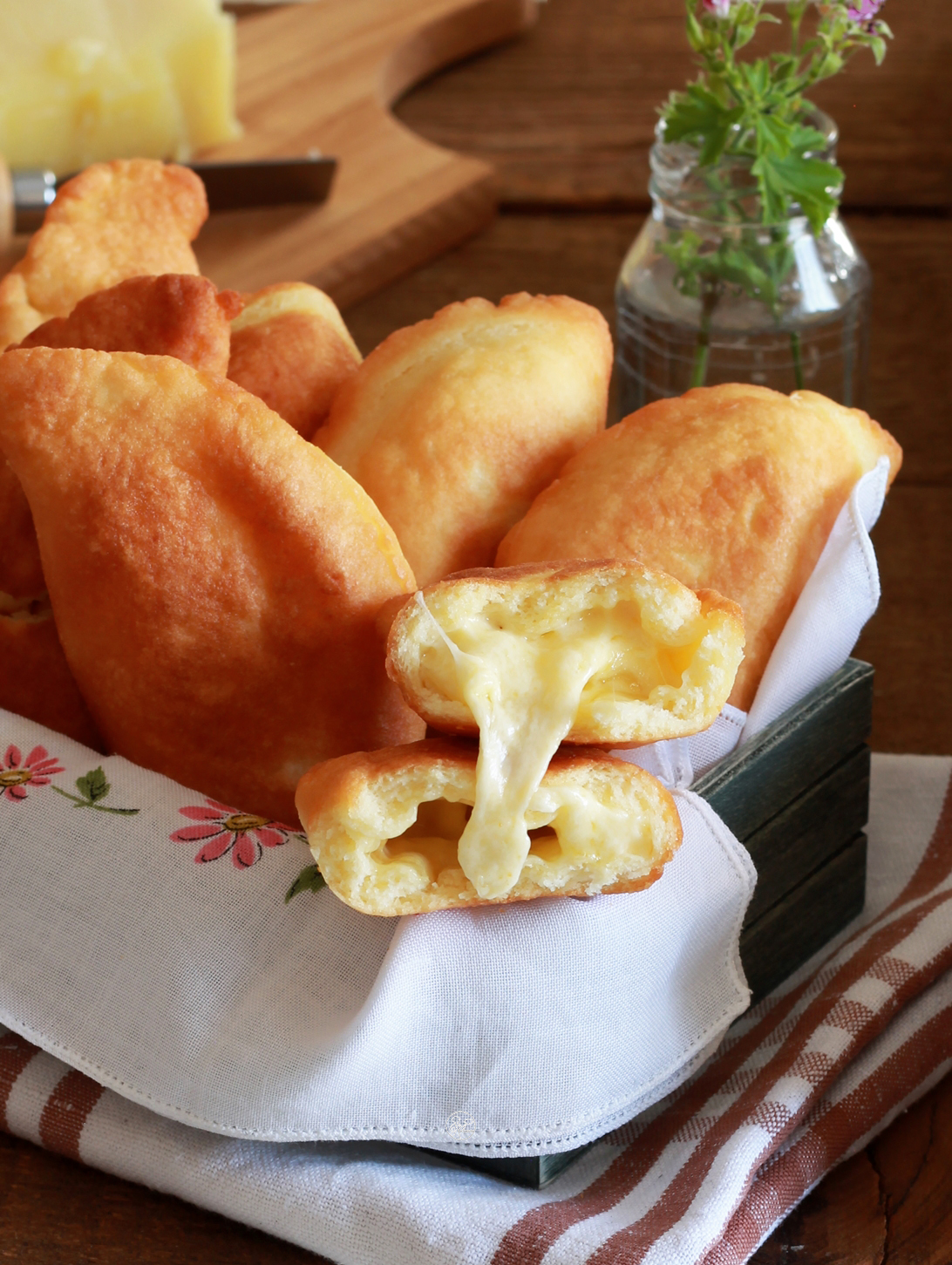 Panzerotti di patate al formaggio senza glutine - La Cassata Celiaca