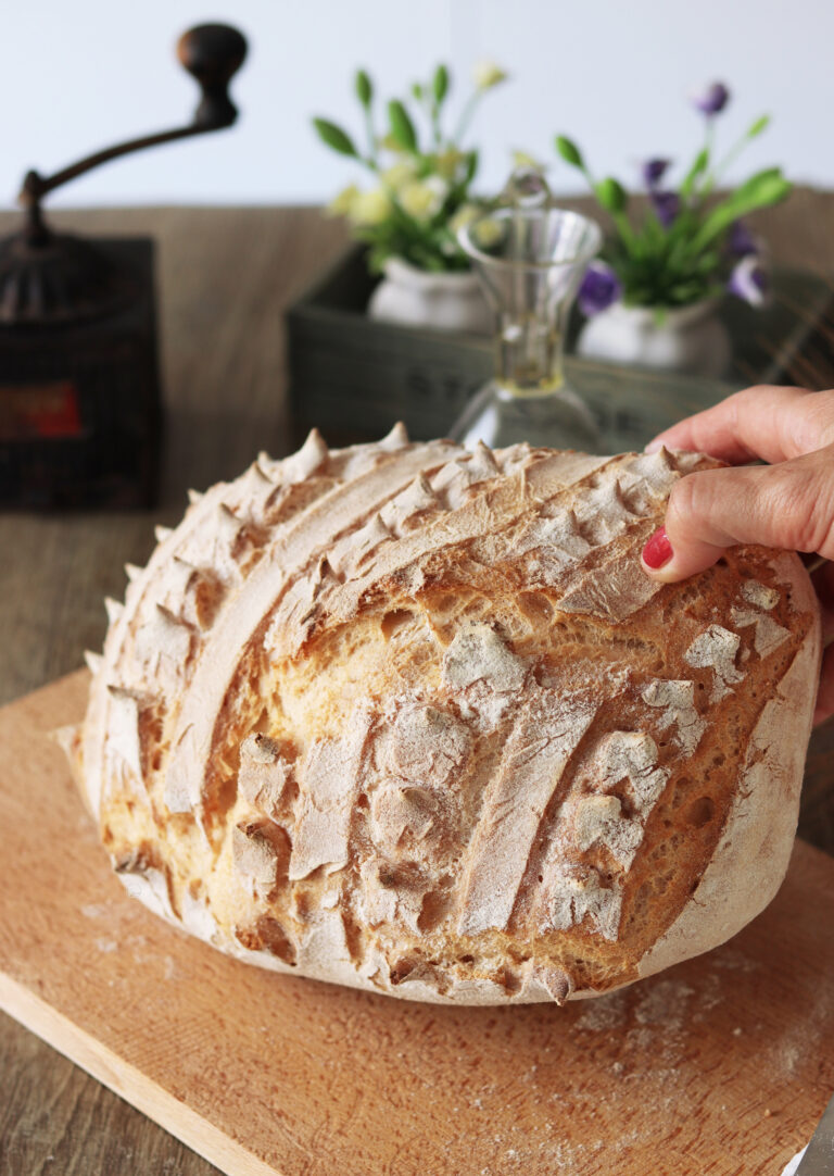 Pain de campagne sans gluten et sans lactose - La Cassata Celiaca