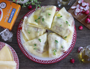 Crêpes salées aux légumes sans gluten - La Cassata Celiaca