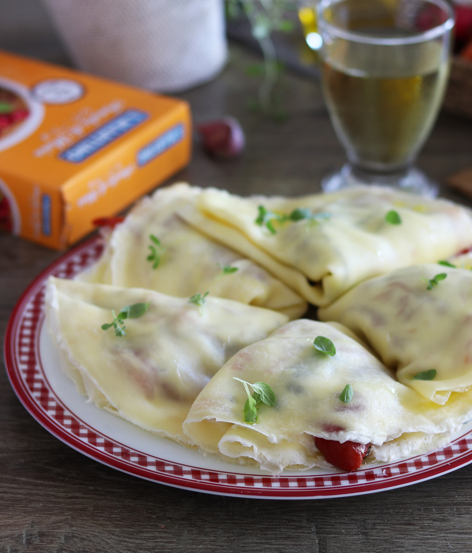 Crêpes salées aux légumes sans gluten - La Cassata Celiaca