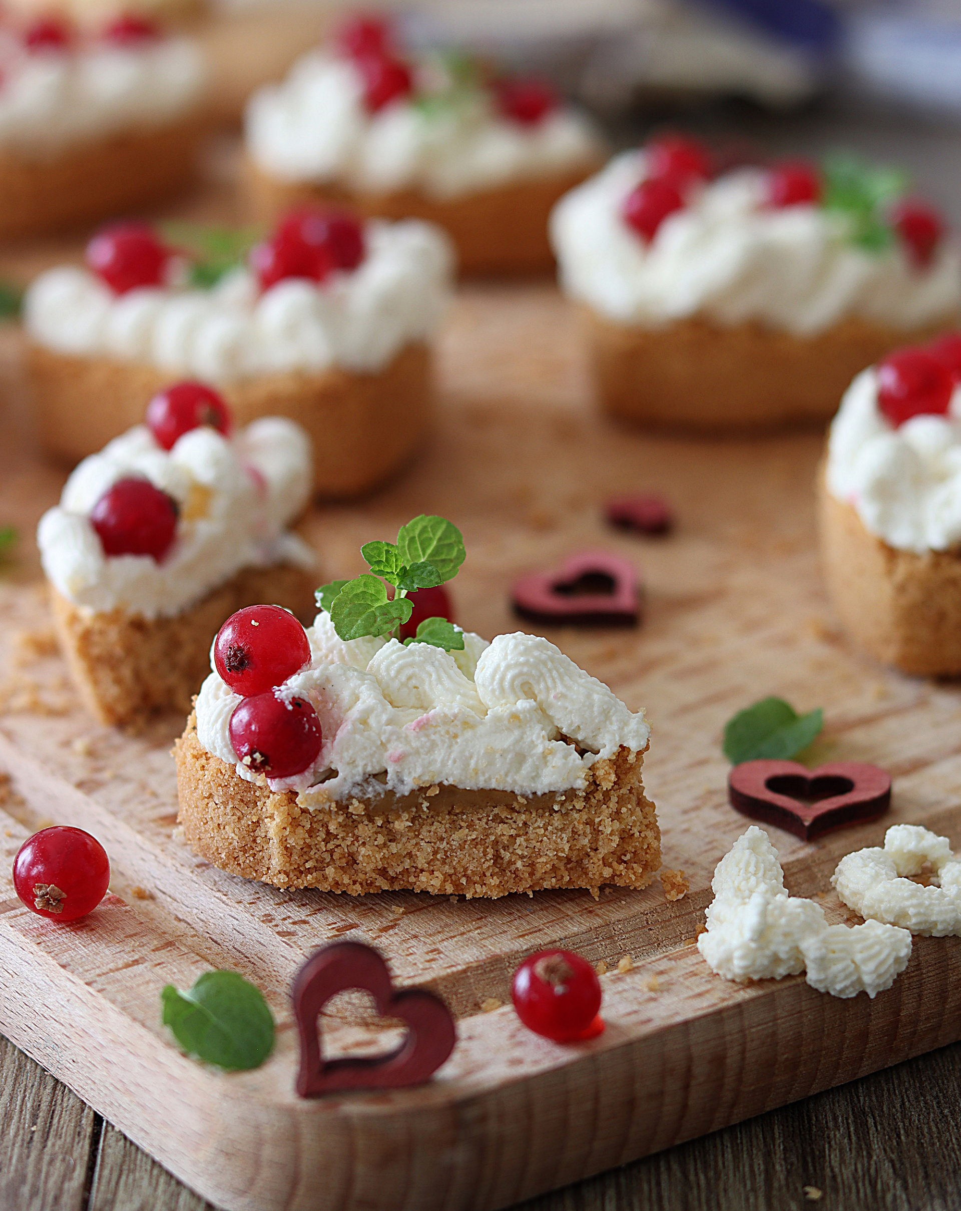 Tartelettes sans gluten pour la Saint-Valentin - La Cassata Celiaca