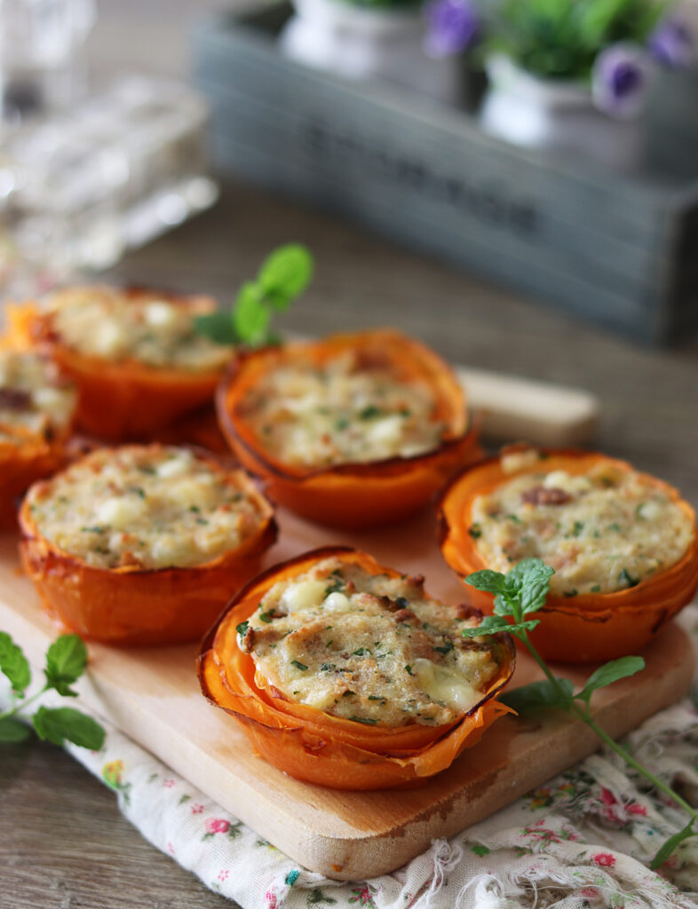 Cestini di zucca senza farina - La Cassata Celiaca