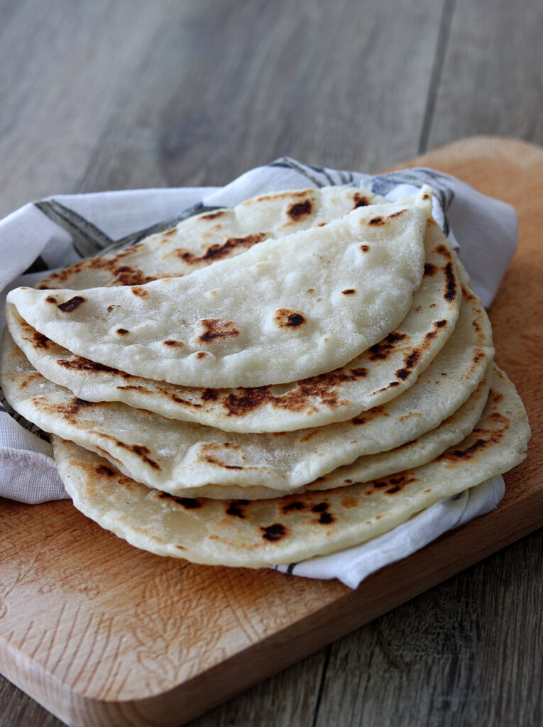 Piadine con esubero di lievito madre senza glutine - La Cassata Celiaca