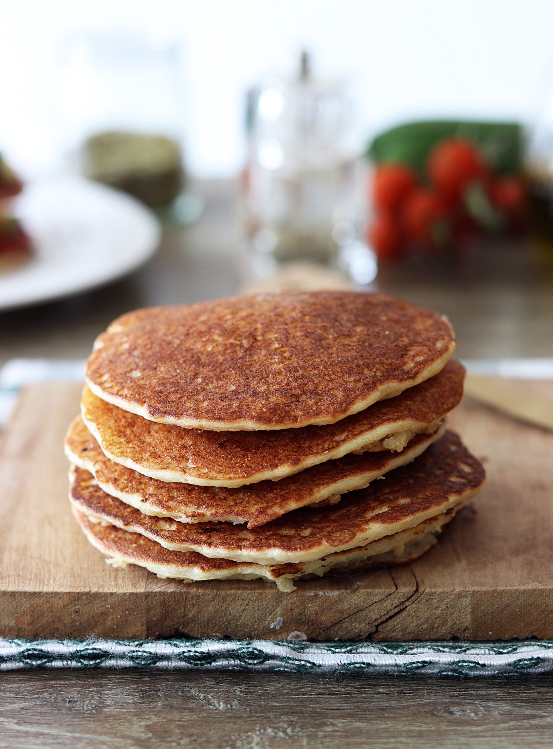 Pancake alla quinoa e integrali senza glutine - La Cassata Celiaca