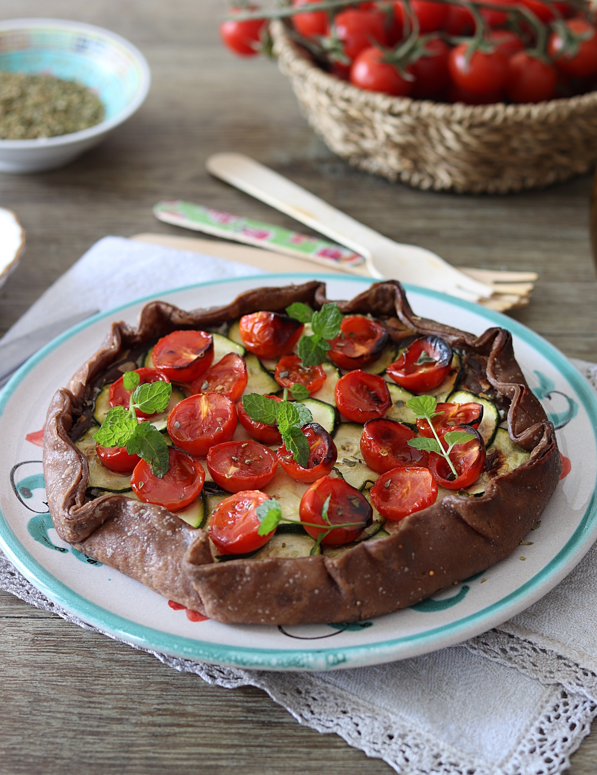 Torta salata alle zucchine senza glutine - La Cassata Celiaca