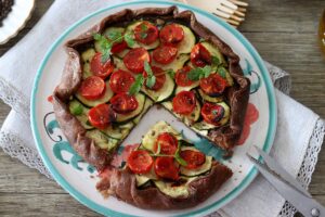 Torta salata alle zucchine senza glutine - La Cassata Celiaca