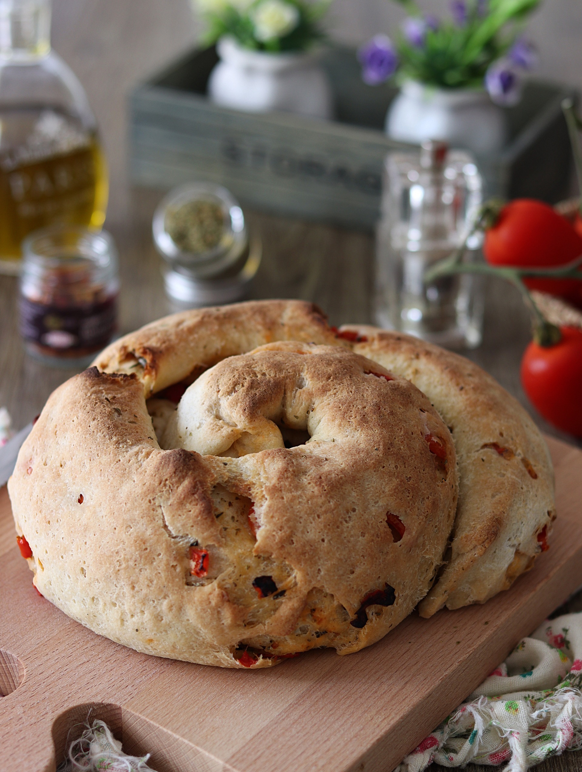 Focaccia a libro (fougasse à livre) sans gluten - La Cassata Celiaca