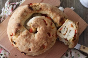 Focaccia a libro (fougasse à livre) sans gluten - La Cassata Celiaca