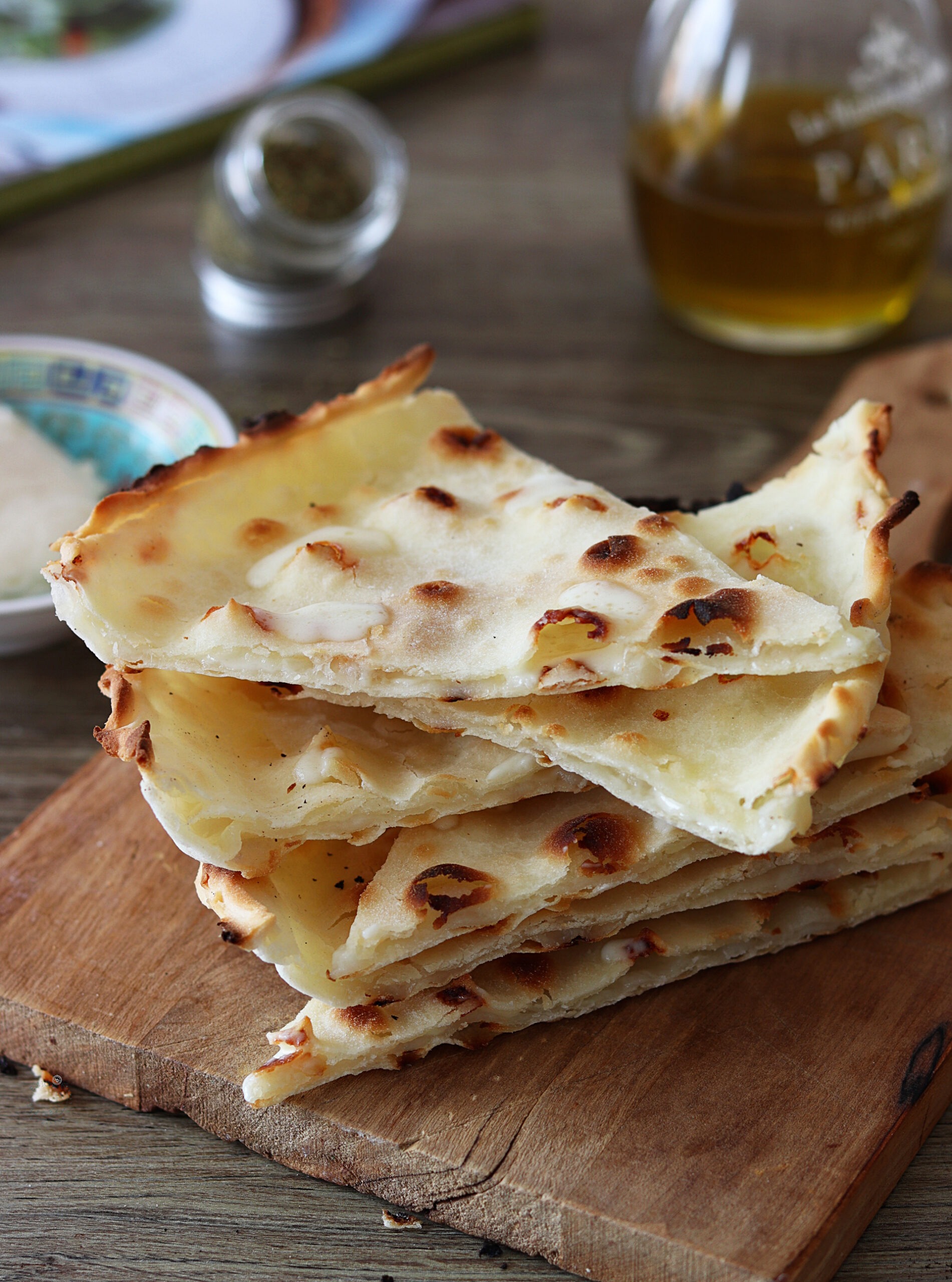 Comme une Focaccia de Recco mais sans gluten - La Cassata Celiaca