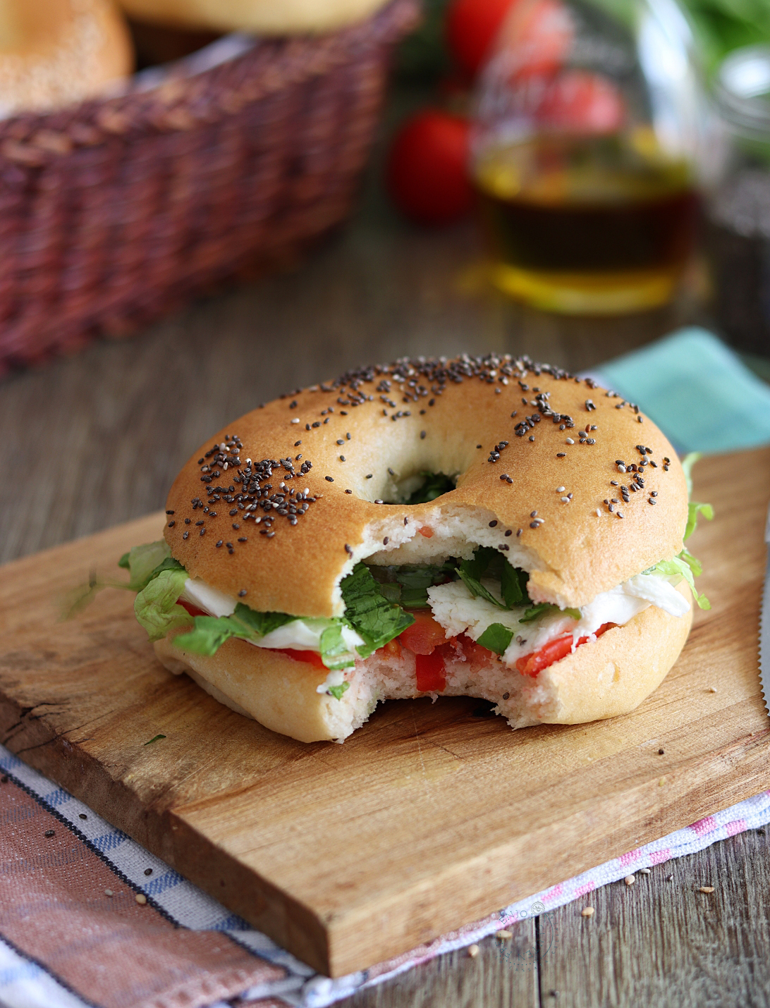 New York Style Bagels con Oro Rustico - La Cassata Celiaca