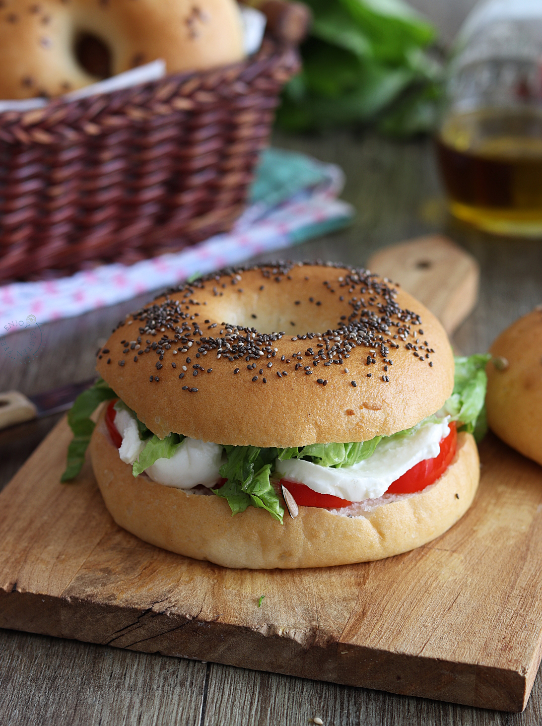 New York-style Bagels con Oro Rustico - La Cassata Celiaca