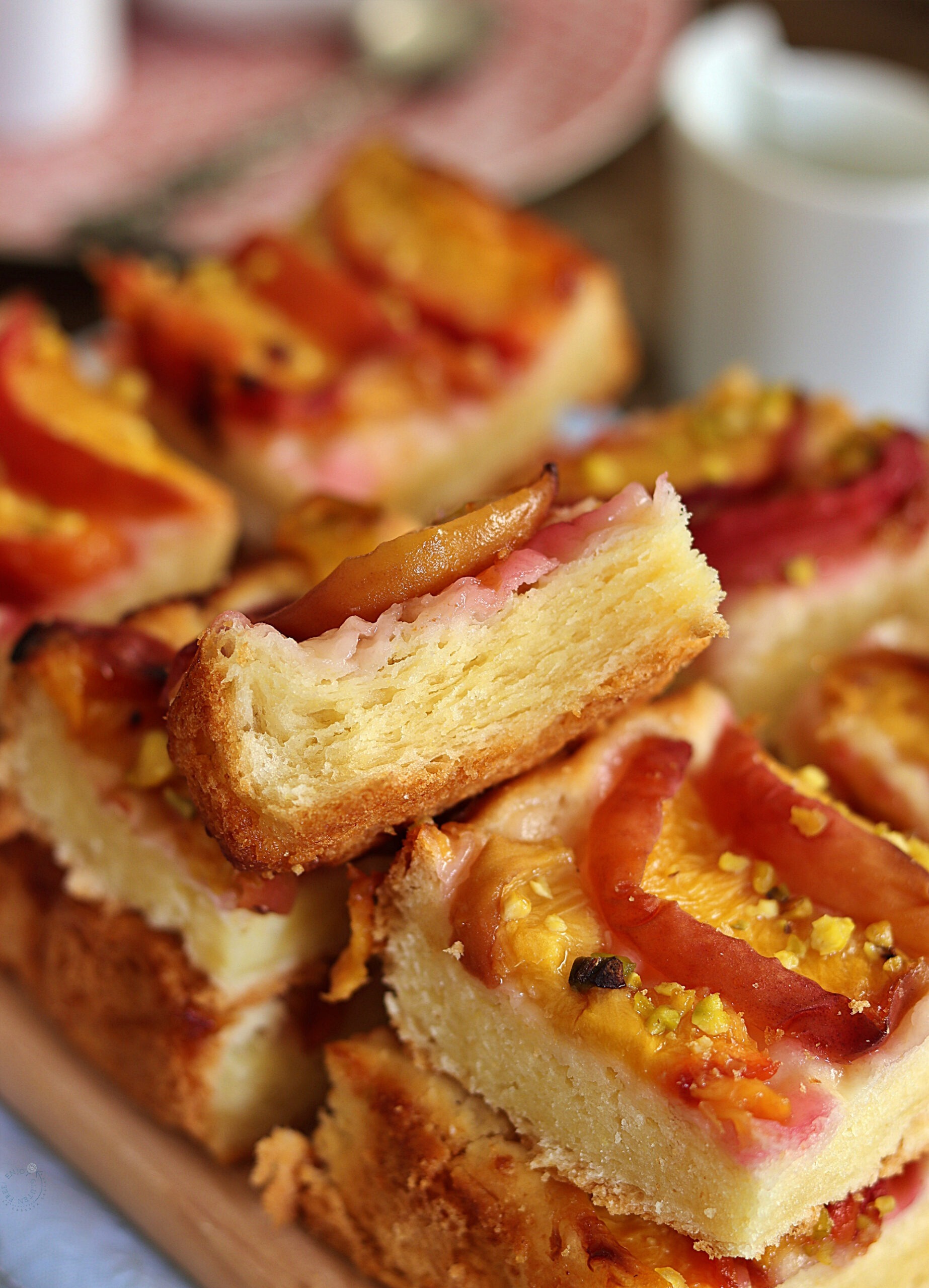 Baltimore peach cake senza glutine - La Cassata Celiaca