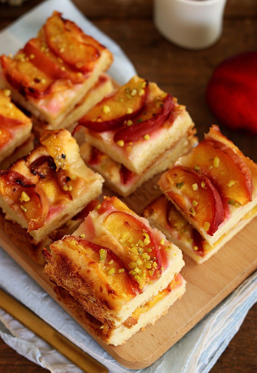 Baltimore peach cake sans gluten - La Cassata Celiaca