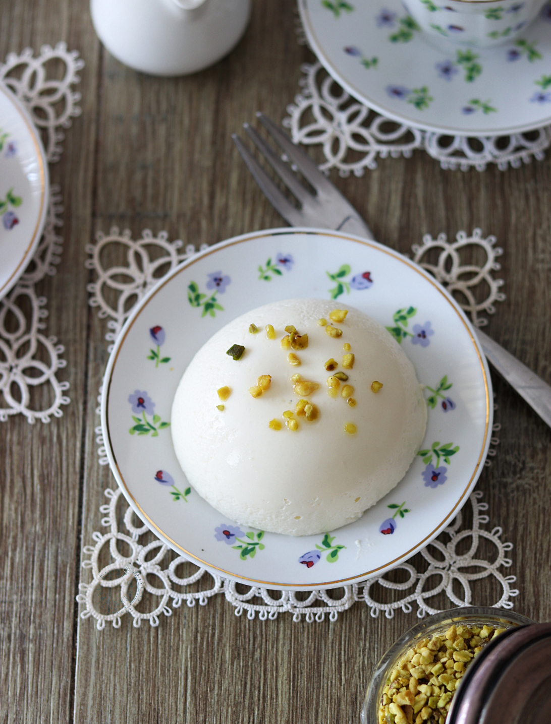 Bavarois à la vanille avec insert aux fruits rouges - La Cassata Celiaca