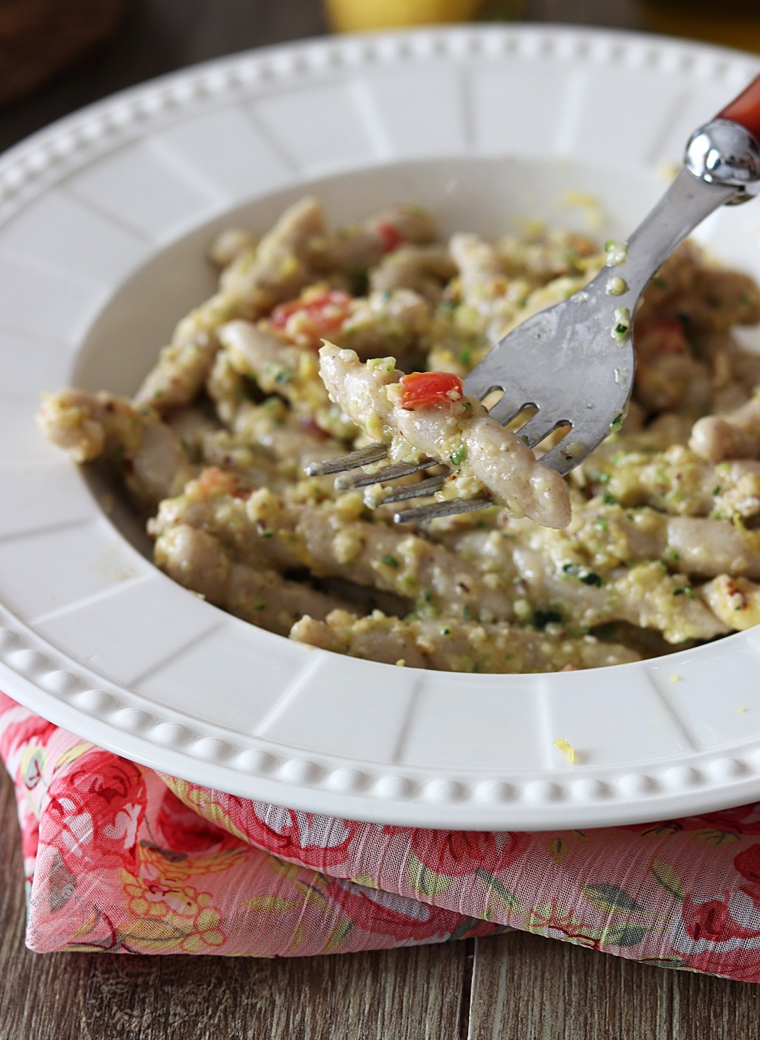 Busiate trapanesi senza glutine - La Cassata Celiaca