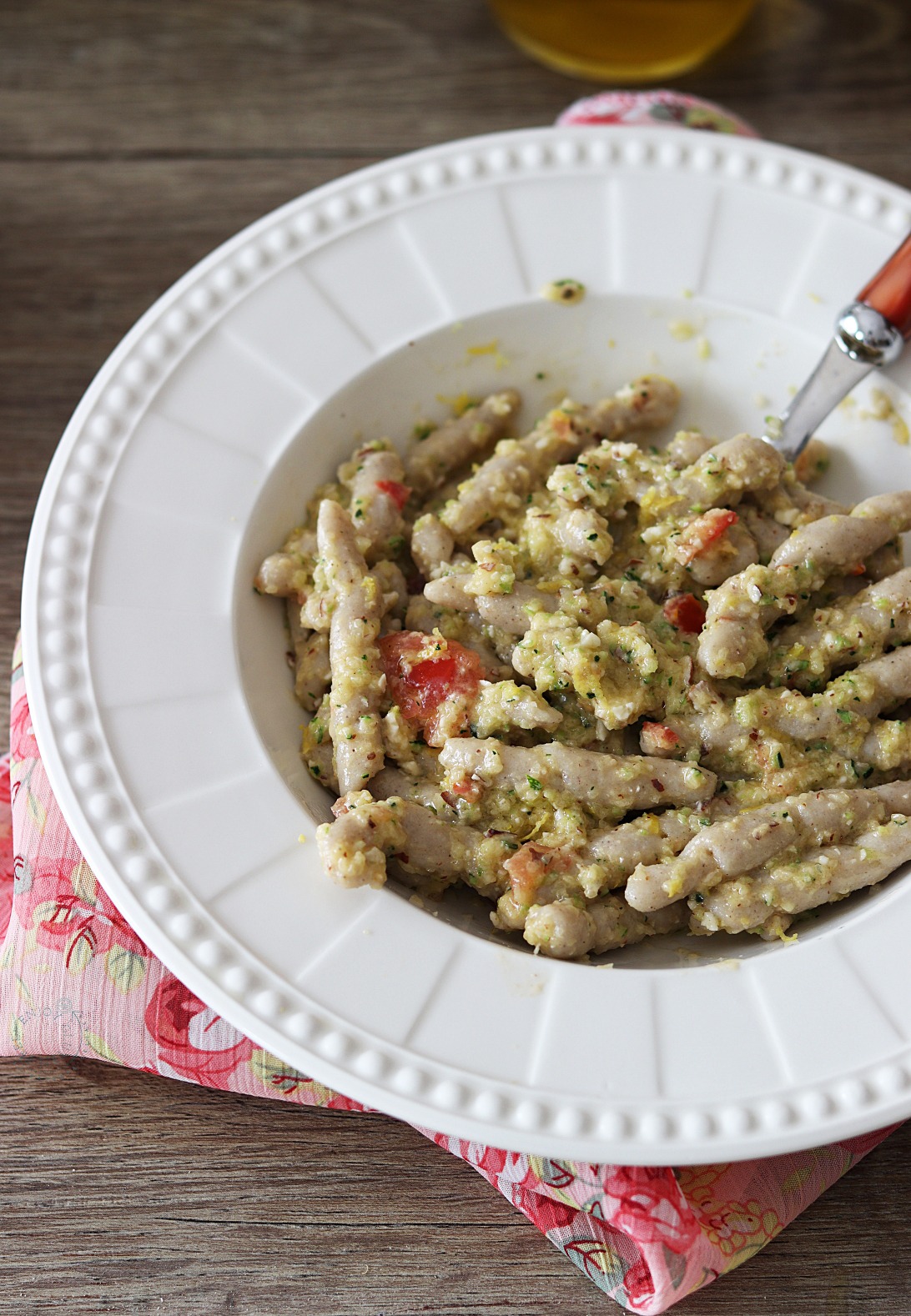 Busiate trapanesi senza glutine - La Cassata Celiaca