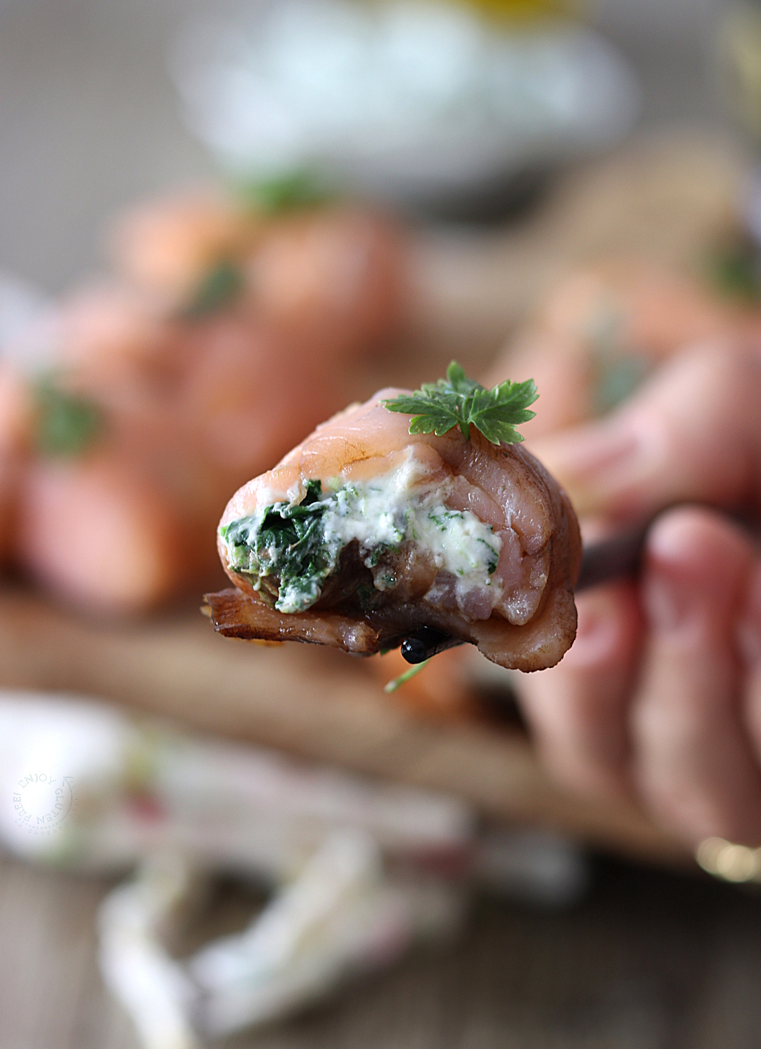 Involtini di salmone affumicato - La Cassata Celiaca