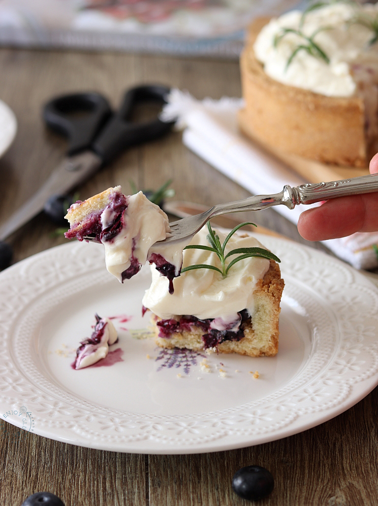 Tarte aux myrtilles sans gluten - La Cassata Celiaca