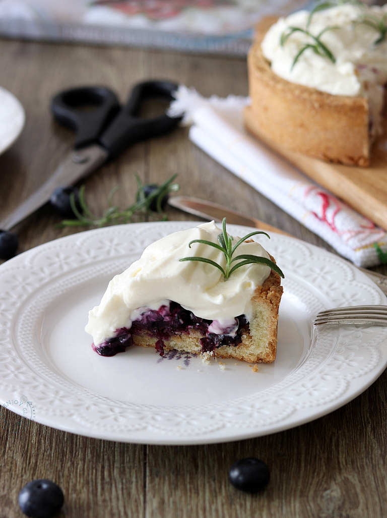 Crostata ai mirtilli senza glutine - La Cassata Celiaca