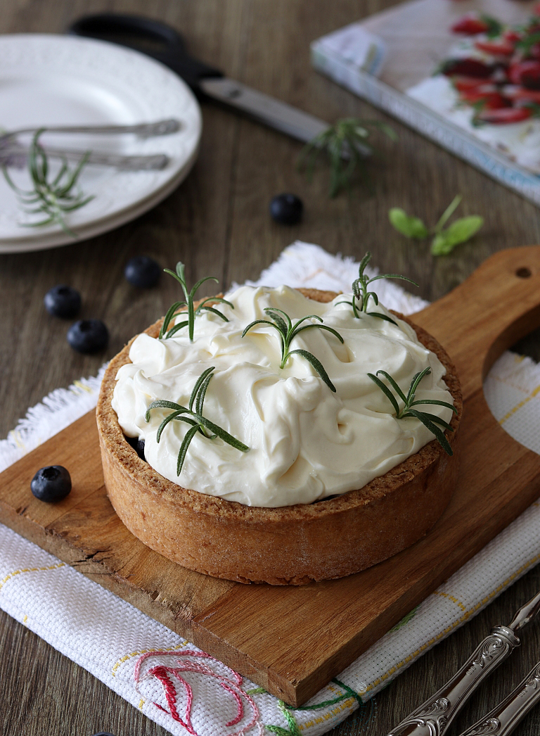 Crostata ai mirtilli senza glutine - La Cassata Celiaca