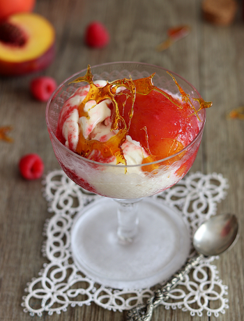 La véritable recette de la Pêche Melba - La Cassata Celiaca